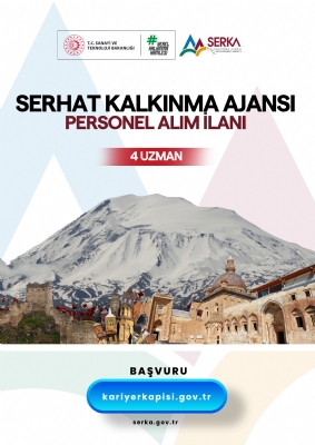 T.C. Serhat Kalkınma Ajansı Personel Alım İlanı