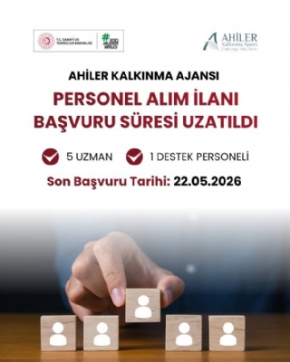 T.C. Ahiler Kalkınma Ajansı Personel Alım İlanı Başvuru Süresi Uzatıldı