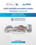 T.C. Doğu Akdeniz Kalkınma Ajansı Personel Alım İlanı