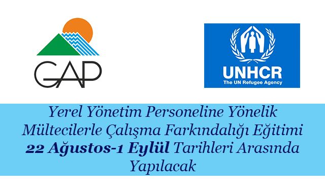 Yerel Yönetim Personeline Yönelik Mültecilerle Çalışma Farkındalığı Eğitim Duyurusu