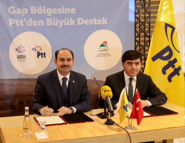 GAP ve PTT Arasında İş Birliği Protokolü İmzalandı