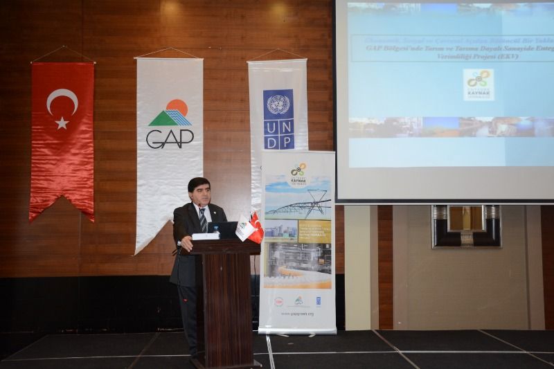 Tarımsal Üretimde Entegre Kaynak Verimliliği Eğitimi Şanlıurfa’da Gerçekleşti