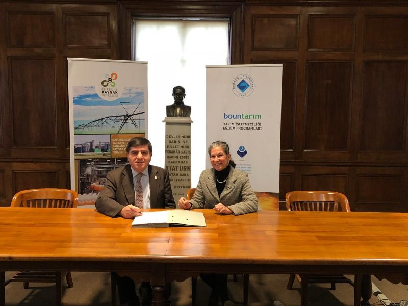 GAP İdaresi Başkanlığı ile Boğaziçi Üniversitesi İşbirliği Protokolü