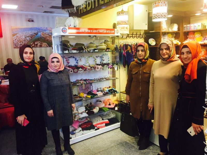 İdil ÇATOM ürünleri Şerafettin Elçi Havaalanında