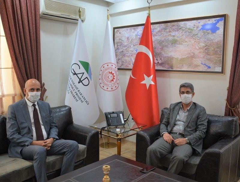 Kurtalan Kaymakamından GAP İdaresine Ziyaret