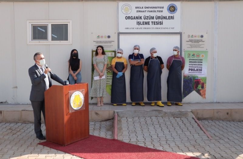 Üzüm Ürünleri İşleme Tesisi Açılışı ve Tadım Etkinliği Gerçekleştirildi