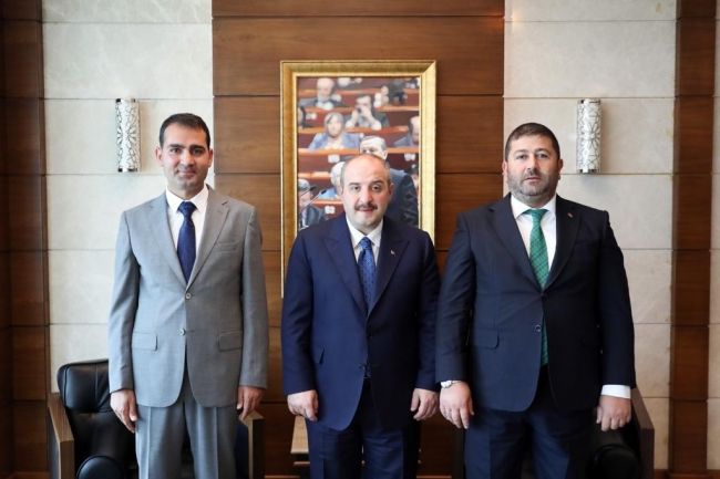 GAP İdaresi Başkanı Dr. Hasan Maral’ın Sanayi ve Teknoloji Bakanı Mustafa Varank’ı Ziyareti