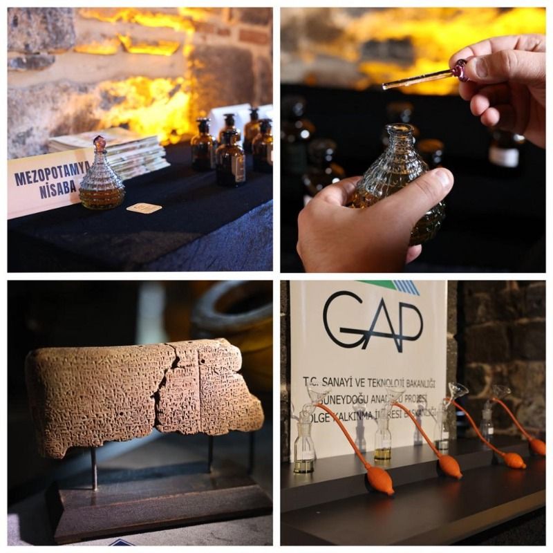 3200 Yıllık Formülden Elde Edilen Koku Diyarbakır'da Sergilendi