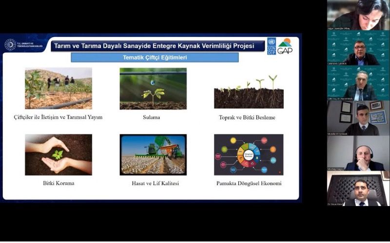 GAP Entegre Kaynak Verimliliği Projesi Kapsamında 7. Proje Yönlendirme Kurulu Toplantısı Gerçekleştirildi