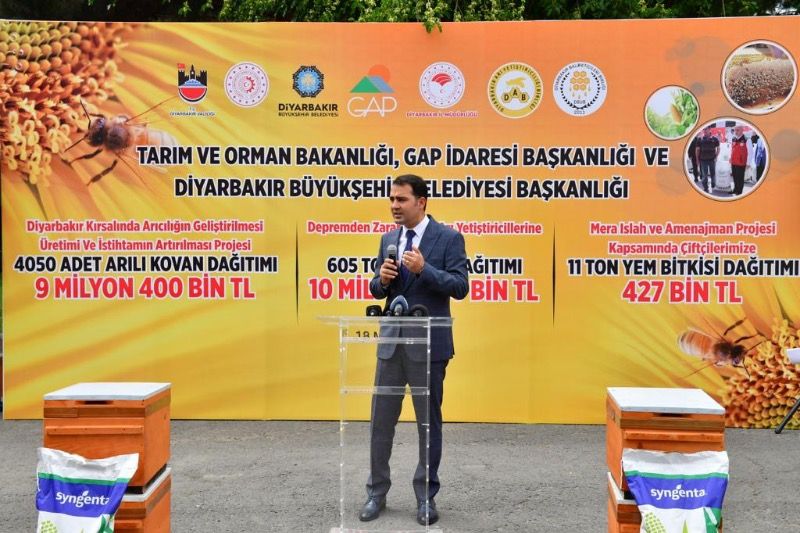 Diyarbakır’da Bal Üreticilerini Destekliyoruz