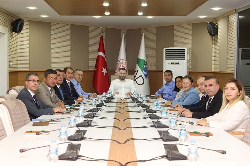 Sanayi ve Teknoloji Bakanlığı Bakan Yardımcısı Oruç Baba İNAN, GAP İdaresinin Çalışmalarını Yerinde İnceledi