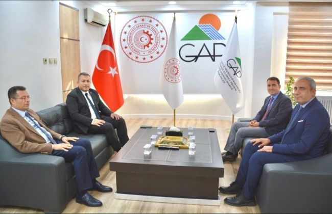 Kilis Valisi GAP İdaresi Başkanlığını Ziyaret Etti