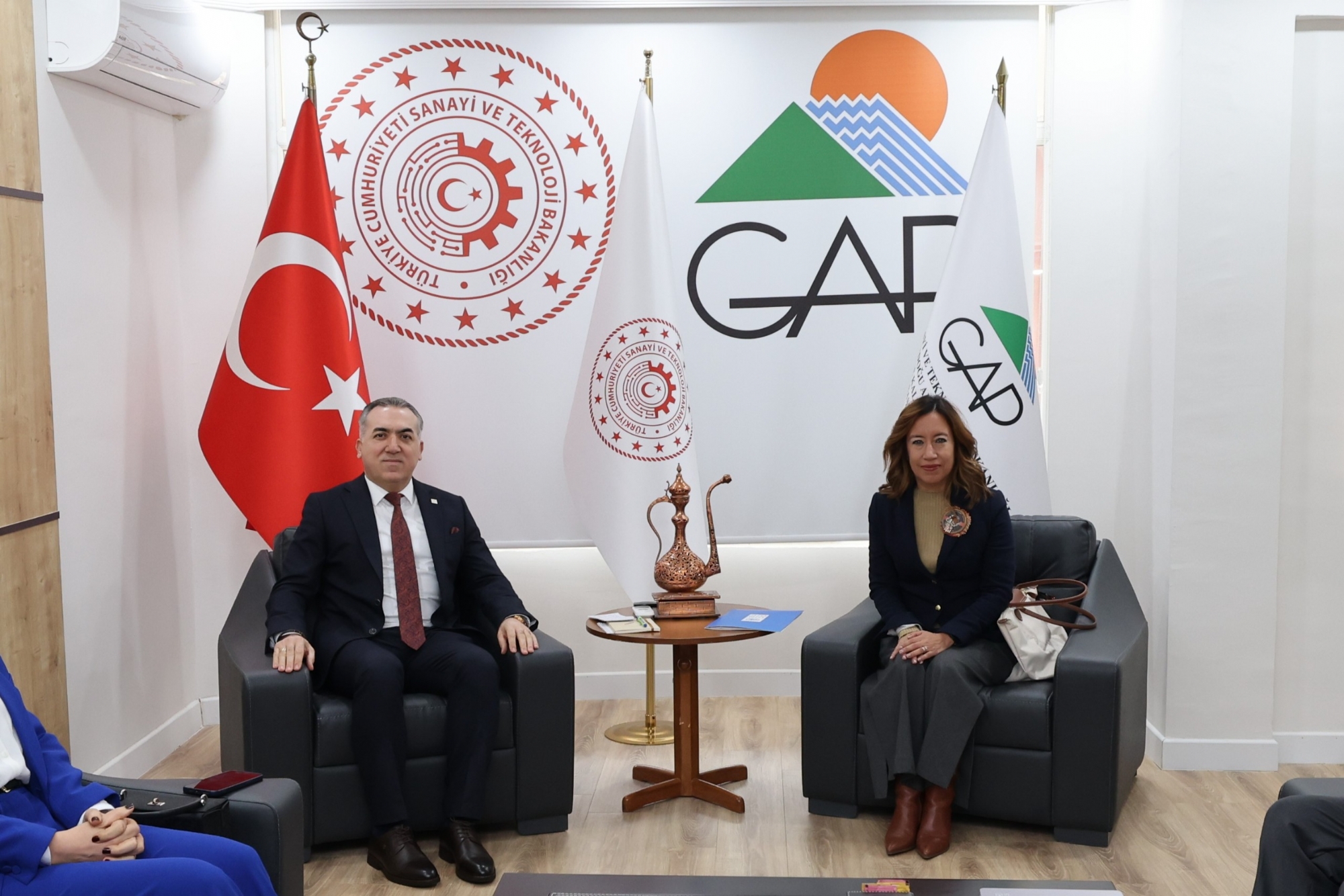 UNDP Türkiye Mukim Temsilcisi ve Beraberindeki Heyet GAP İdaresi Başkanlığını Ziyaret Etti