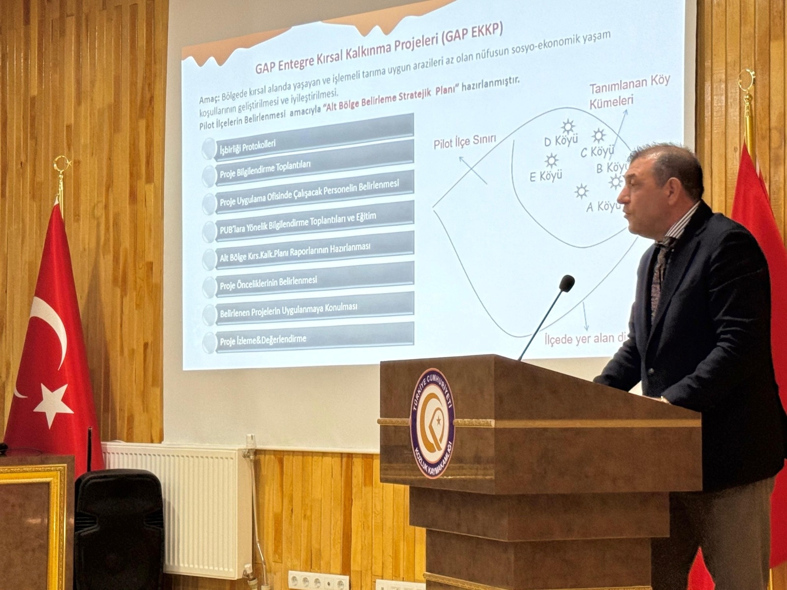 Batman Kozluk'ta Entegre Kırsal Kalkınma Projesi Bilgilendirme ve İstişare Toplantısı Düzenlendi