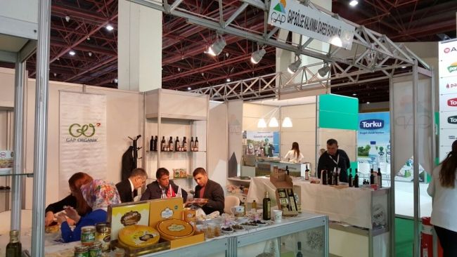 Doğal 2016 Fuarı’nda Bölge’de Yetişen Organik Ürünlerin Tanıtımı Yapıldı