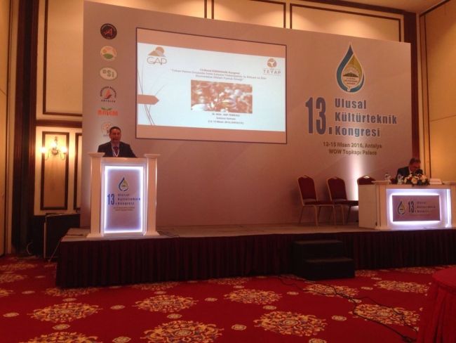 GAP TEYAP Uzmanları, 13. Ulusal Kültürteknik Kongresi’ne Katıldı