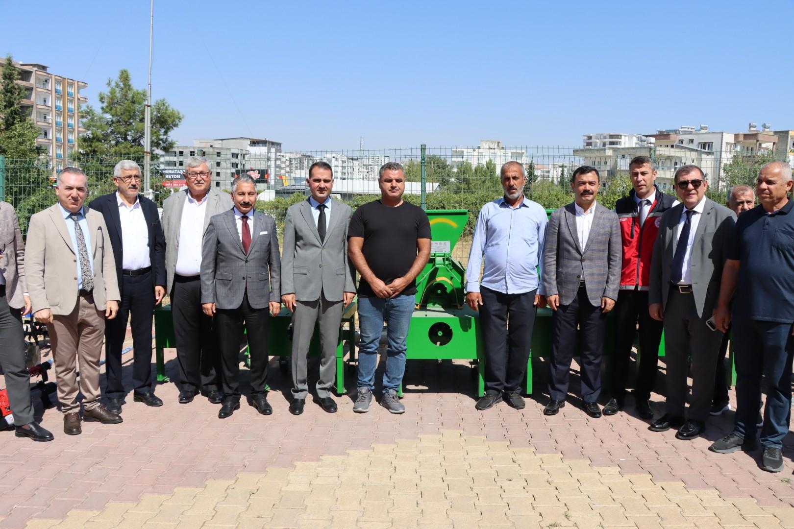Ülkemizin Badem Üretim Merkezlerinden Biri Olan Adıyaman İlimizde Modern Tarıma Katkı Sağlayacak Bir Proje Daha Hayata Geçti