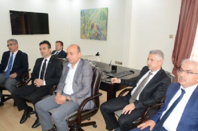 DSİ Genel Müdürlüğü Heyetinden GAP İdaresi’ne Ziyaret