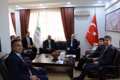 Şanlıurfa Ticaret ve Sanayi Odası Kayyum Heyeti Başkanı İsmail Demirkol GAP İdaresi'ne Ziyarette Bulundu