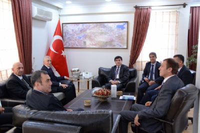 Şanlıurfa Ticaret ve Sanayi Odası Kayyum Heyeti Başkanı İsmail Demirkol GAP İdaresi'ne Ziyarette Bulundu