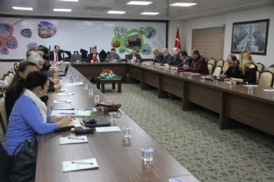 GAP Organik Tarım Küme Projesi Kapsamında Yapılan Çalışmalar Değerlendirildi