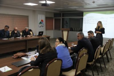 GAP Organik Tarım Küme Projesi Kapsamında Yapılan Çalışmalar Değerlendirildi