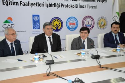 Sosyal İstikrarın Güçlendirilmesi Projesi Mesleki Eğitim Faaliyetleri İşbirliği Protokolü İmzalandı