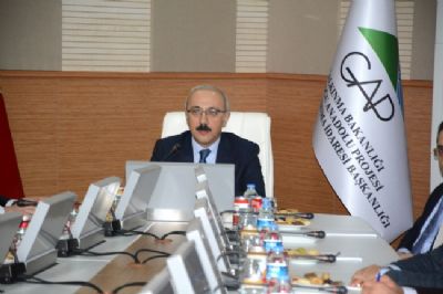 Kalkınma Bakanı Lütfi Elvan GAP İdaresi'ni Ziyaret Etti