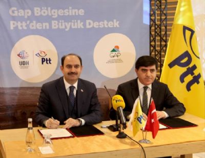 GAP ve PTT Arasında İş Birliği Protokolü İmzalandı