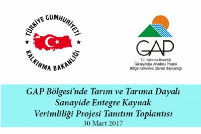 Tarım ve Tarıma Dayalı Sanayide Entegre Kaynak Verimliliği Projesi Tanıtım Toplantısı Yapıldı