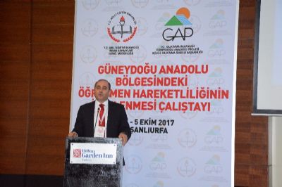 GAP Bölgesi'ndeki Öğretmen Hareketliliğinin İncelenmesi Çalıştayı Tamamlandı