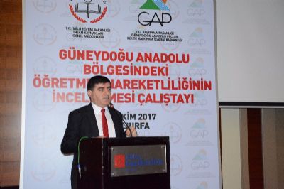 GAP Bölgesi'ndeki Öğretmen Hareketliliğinin İncelenmesi Çalıştayı Tamamlandı
