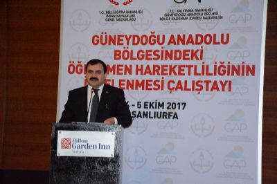 GAP Bölgesi'ndeki Öğretmen Hareketliliğinin İncelenmesi Çalıştayı Tamamlandı