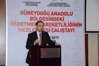 GAP Bölgesi'ndeki Öğretmen Hareketliliğinin İncelenmesi Çalıştayı Tamamlandı