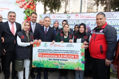 Gaziantep'te Modern Tarım Yaygınlaşıyor, Üretimde Verim Artıyor