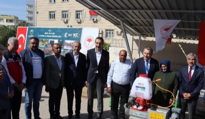 Kilis’te Bağcılık ve Arıcılık Üreticilerine Makine ve Ekipman Desteği Sağlandı