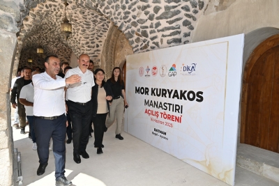 1600 Yıllık Tarih Turizme Kazandırıldı: Mor Kuryakos Manastırı Ziyarete Açıldı