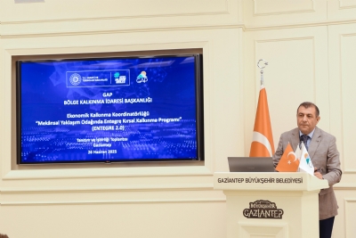 Mekânsal Yaklaşım Odaklı Kırsal Kalkınma Modeli Gaziantep'te Tanıtıldı