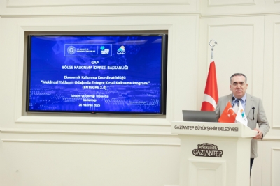 Mekânsal Yaklaşım Odaklı Kırsal Kalkınma Modeli Gaziantep'te Tanıtıldı