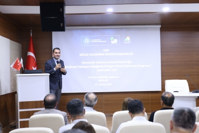 Şanlıurfa'da Mekânsal Yaklaşımla Entegre Kırsal Kalkınma Modeli Tanıtıldı