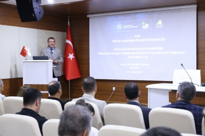 Şanlıurfa'da Mekânsal Yaklaşımla Entegre Kırsal Kalkınma Modeli Tanıtıldı