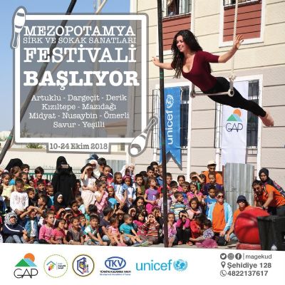 Mardin GAP Gençlik Evi Sirk ve Sokak Sanatları Festivali
