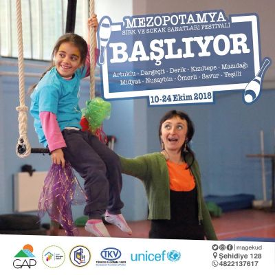 Mardin GAP Gençlik Evi Sirk ve Sokak Sanatları Festivali