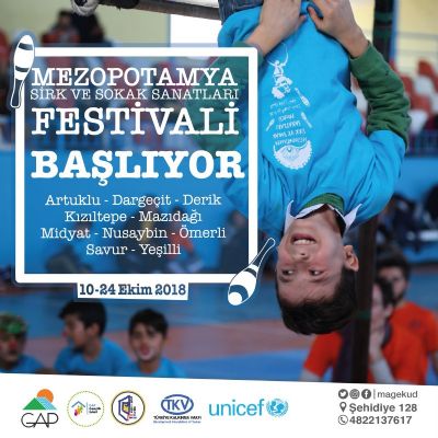 Mardin GAP Gençlik Evi Sirk ve Sokak Sanatları Festivali