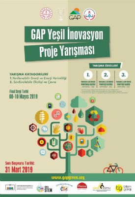 GAP Yeşil İnovasyon 2019 Proje Yarışması