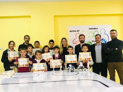 Yeşil Düşler Fabrikası Robotik Sınıfı'nın Açılışı Yapıldı