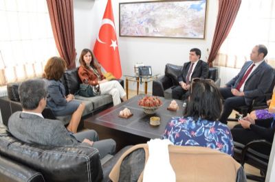 Koton Yönetim Kurulu Üyesi'nden Başkanımıza Ziyaret