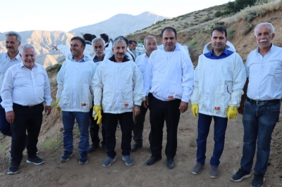 Adıyaman Çelikhan’da Arıcılık Faaliyetleri Yerinde Değerlendirildi