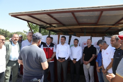 Diyarbakır'da Gökyüzünden Sofraya Su Hasadı Projesi Kapsamında Tarla Günü Etkinliği Düzenlendi