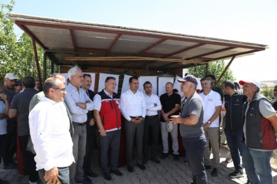 Diyarbakır'da Gökyüzünden Sofraya Su Hasadı Projesi Kapsamında Tarla Günü Etkinliği Düzenlendi